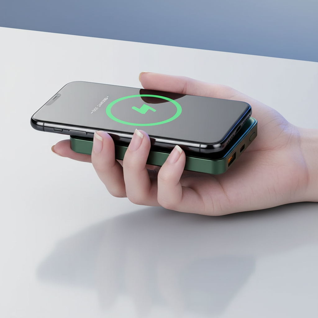 Ultra-thin Magnetic Wireless Power Bank