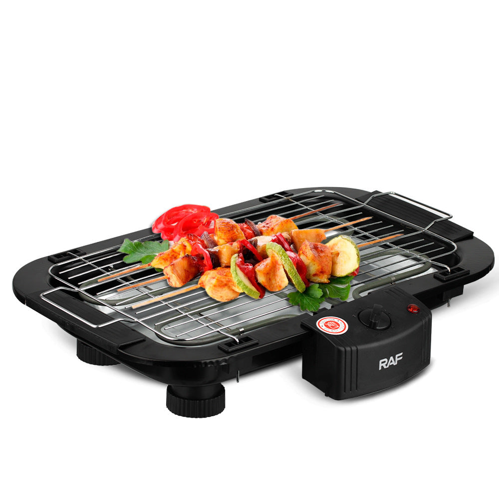 Electric BBQ Grill for Home and Outdoor Use