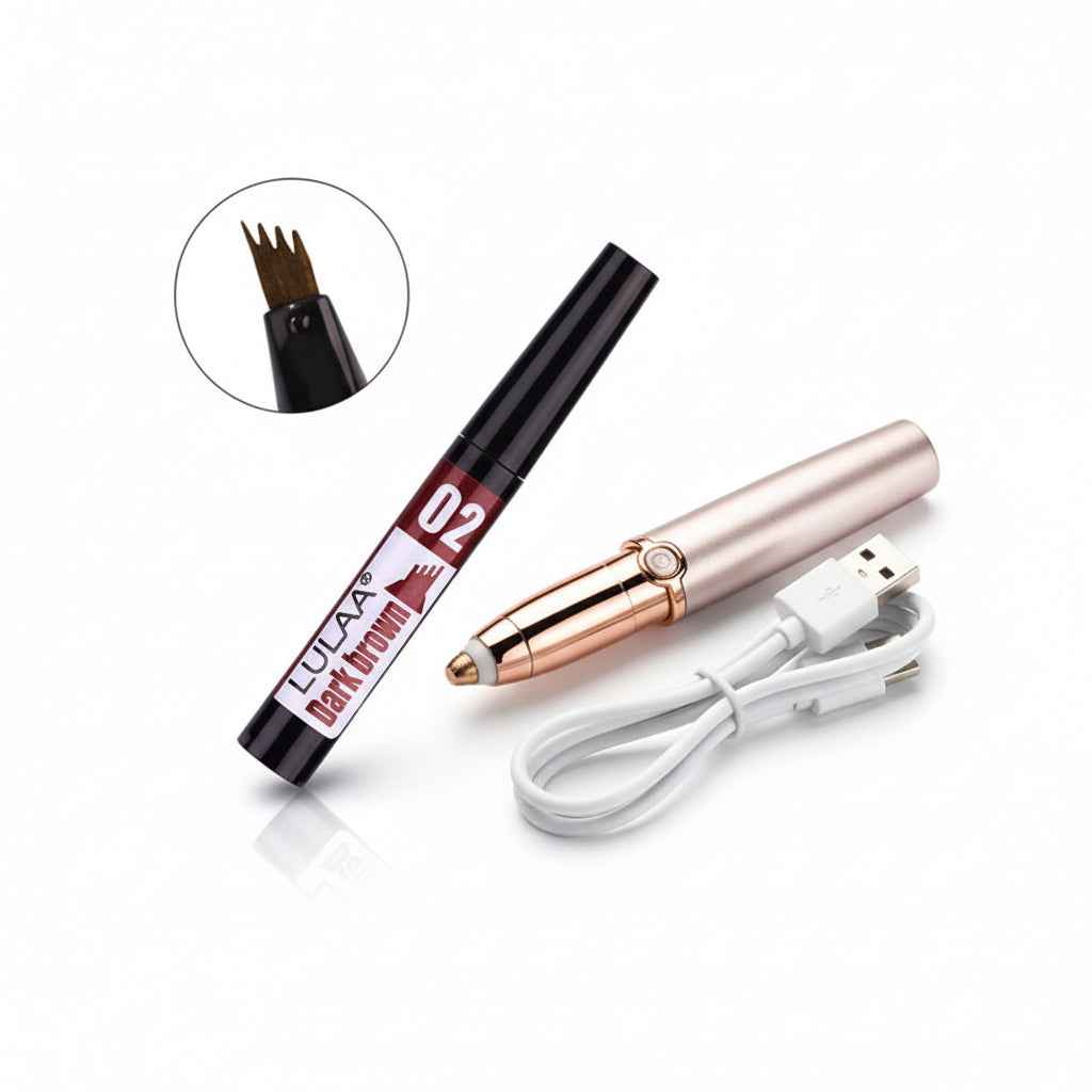 Electric Eyebrow Trimmer and Automatic Hair Remover