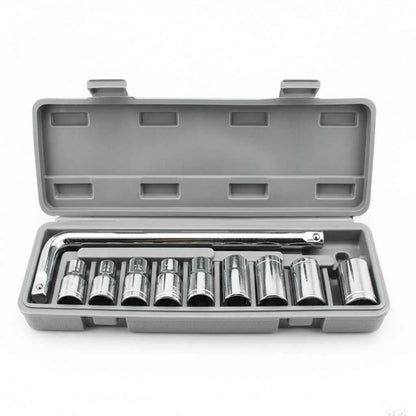 Automotive Repair Tool Set with Wrenches and Accessories