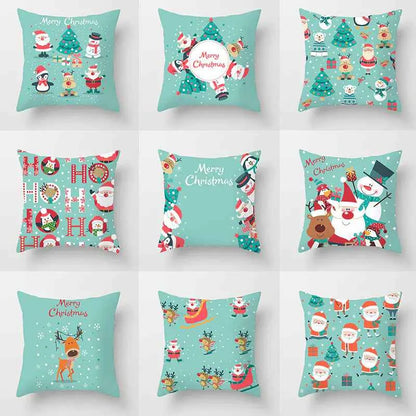 Christmas Cartoon Pillowcase to Add a Festive Holiday Touch