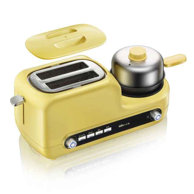 Bread Maker, Toaster, Skillet, and Egg Cooker Set