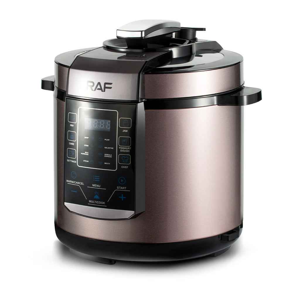6L Multi-Function Electric Pressure Cooker and Rice Cooker