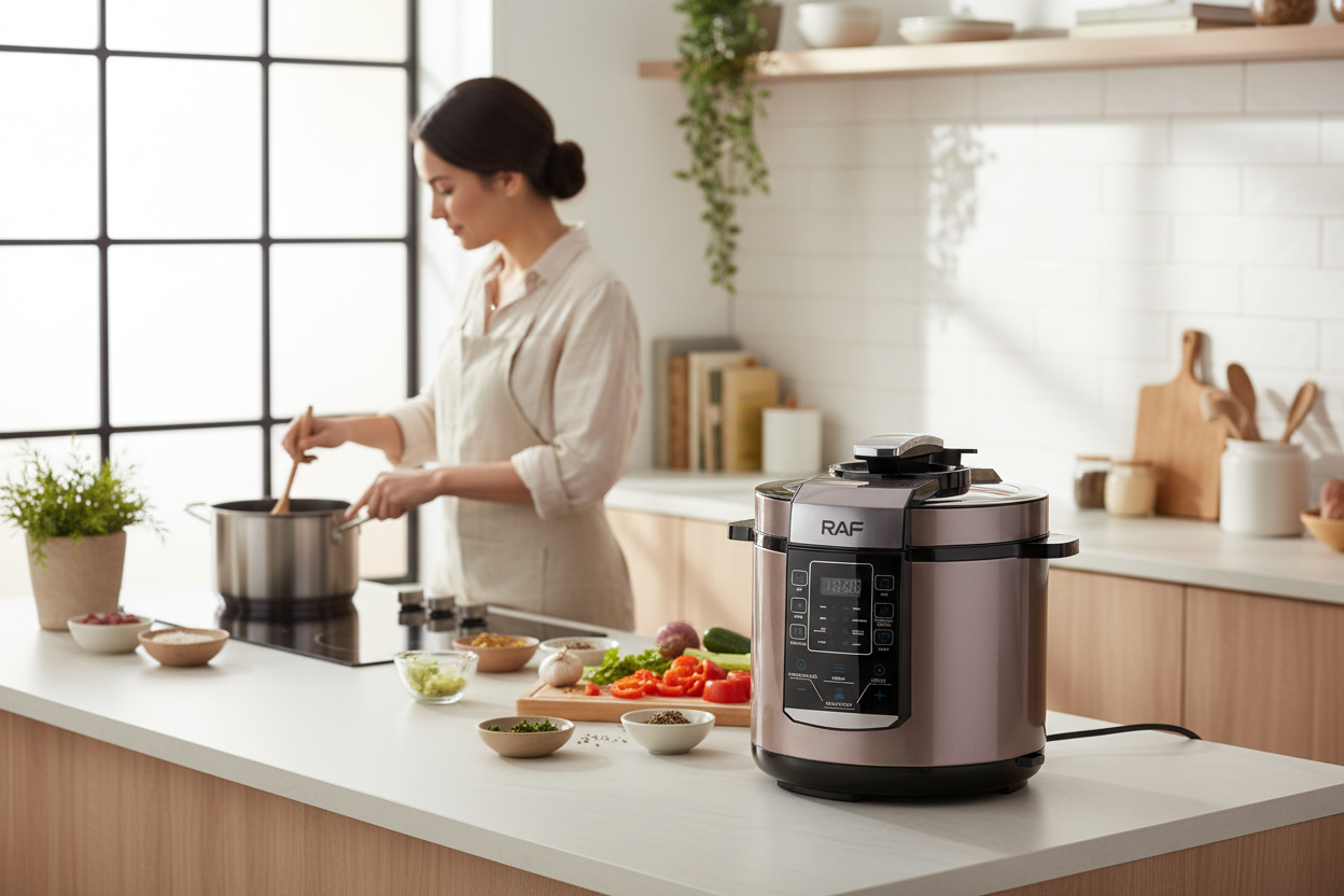 6L Multi-Function Electric Pressure Cooker and Rice Cooker