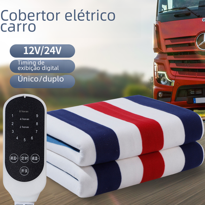 12V/24V Car Heated Blanket for Trucks and RVs