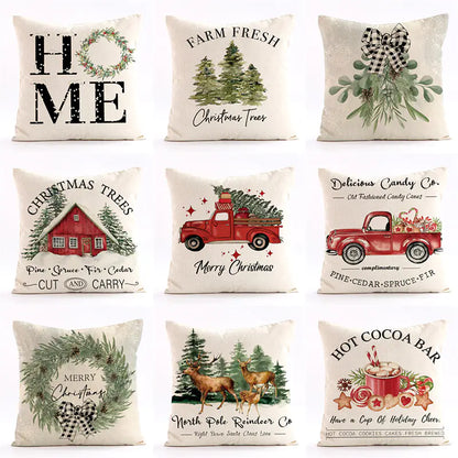 New Christmas Cushion Covers for Festive Home Decor