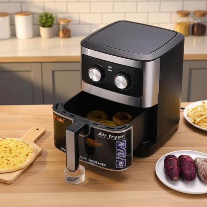 10.5L Többfunkciós légsütő