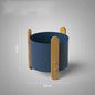 Nordic Iron Planter with Creative Minimalist Design