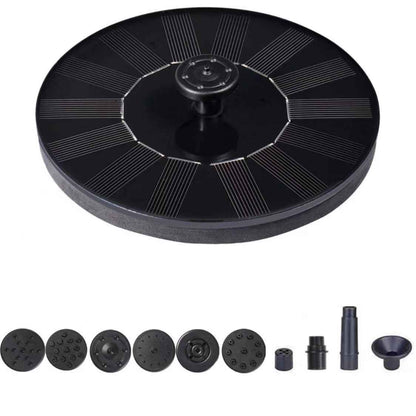 Outdoor Solar Fish Pond Oxygenating Fountain Decor