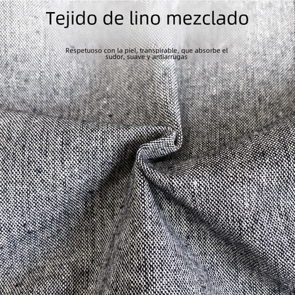 Summer Thick Cotton Linen Chair Cushion for Home Use