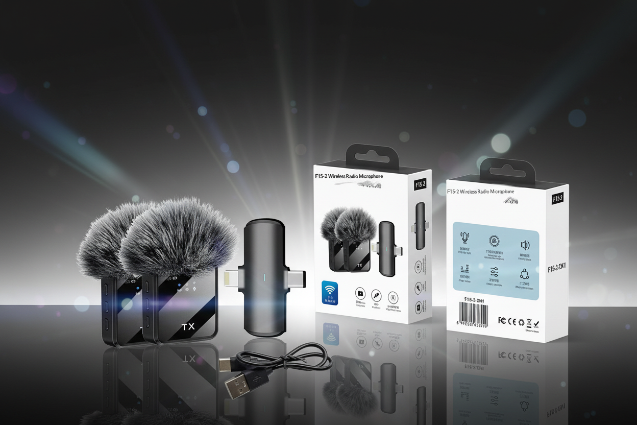 Mini Wireless Lavalier Microphone