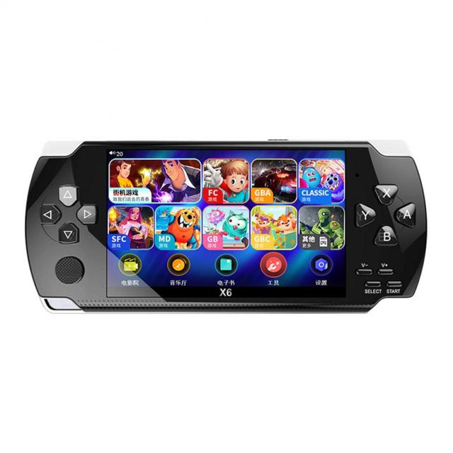 X6 Handheld Portable Game Console with 1500 Games
