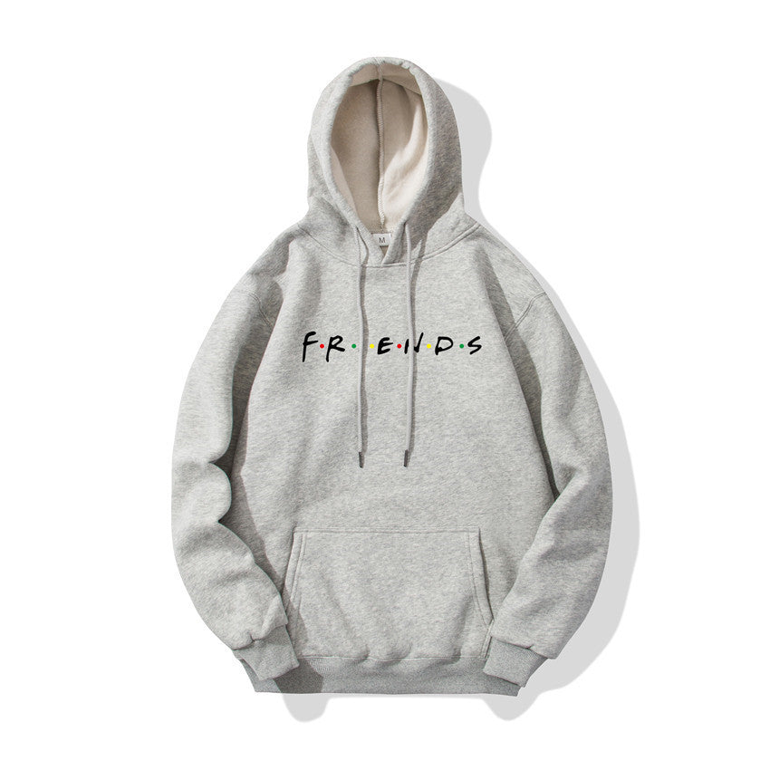 Hoodie with FRIENDS Print - Trendy Pullover