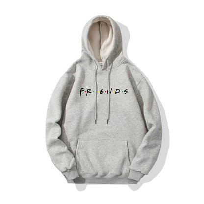 Hoodie with FRIENDS Print - Trendy Pullover