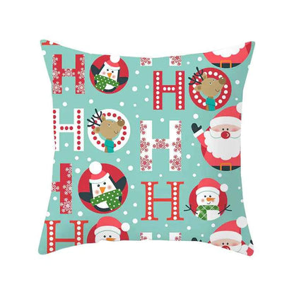 Christmas Cartoon Pillowcase to Add a Festive Holiday Touch
