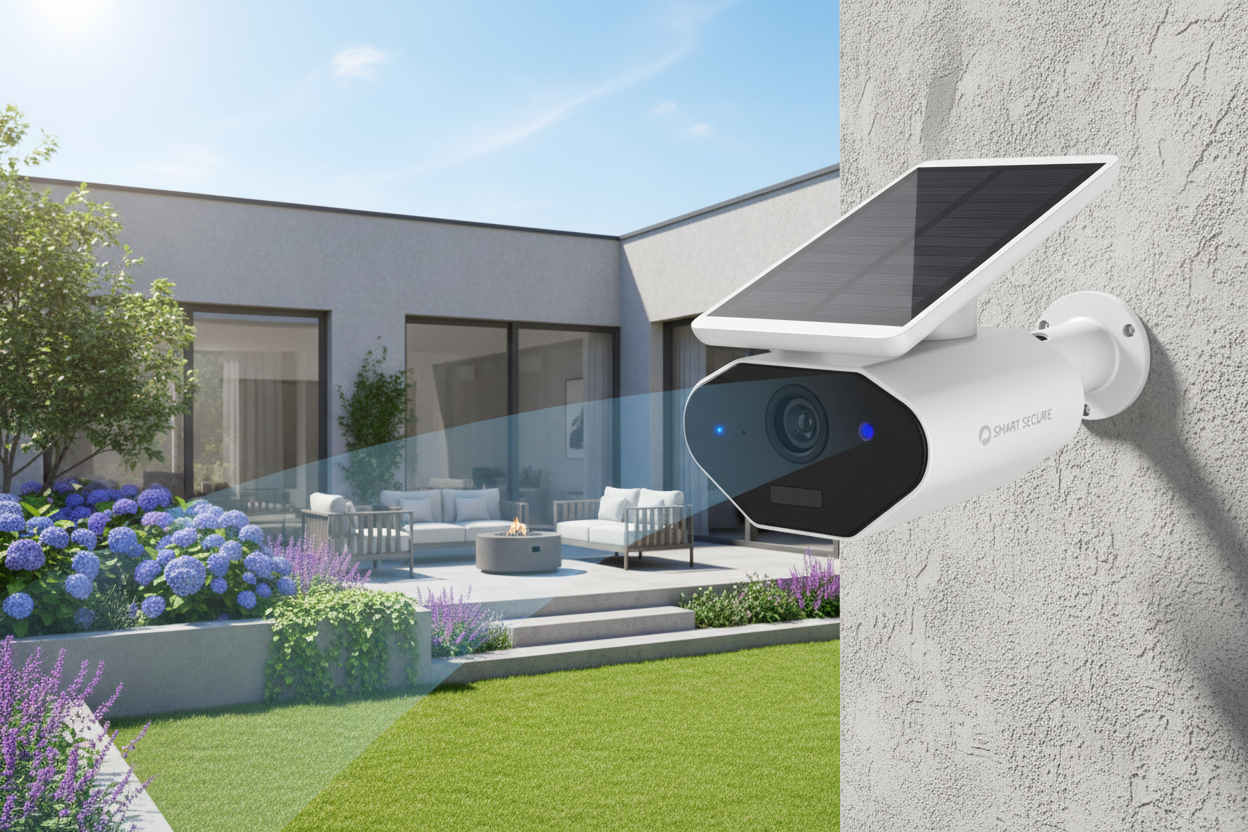 Solar Powered Surveillance Camera