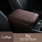 Univerzális bőr memóriahab autó kartámaszpárna támogatás