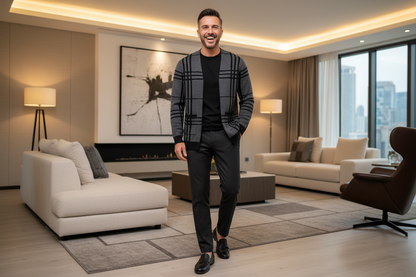 Kötött téli kabátok és alkalmi zakók férfiaknak