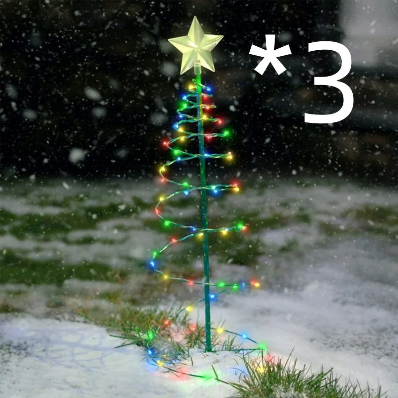 Christmas Outdoor Tree Lights for Festive Courtyard Decoration