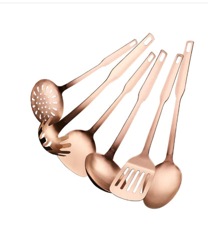 Konyhai szerszámok főzőlapátja és kanalkészlet