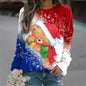 3D Digital Printed Christmas Women's Snowman Sweater
