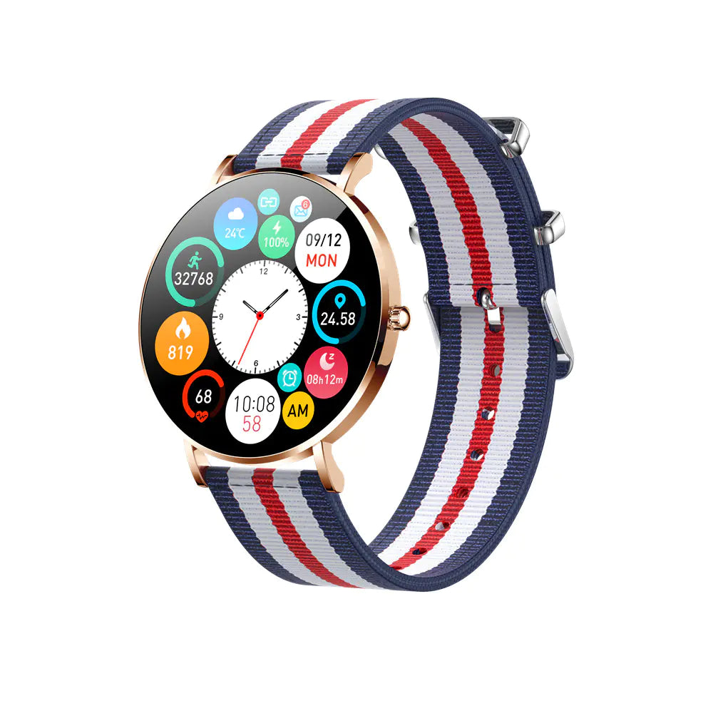 T8 Smartwatch with AMOLED Display for Women
