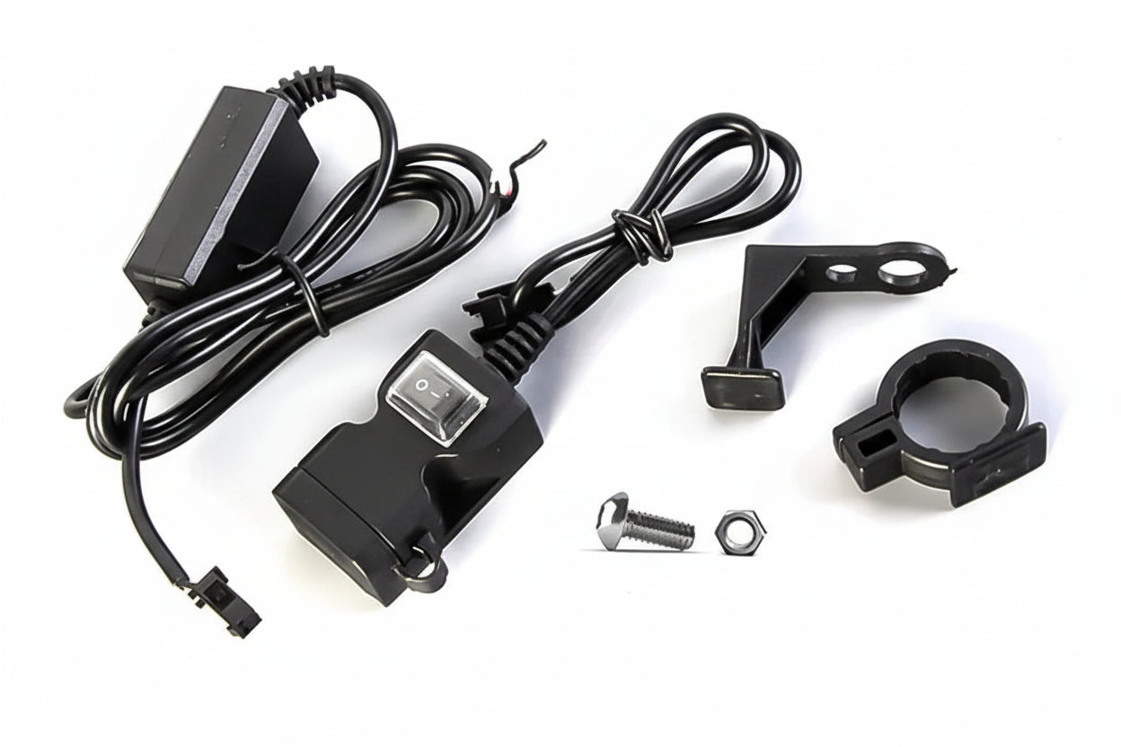 Új motorkerékpár kettős USB telefon töltő vízálló kialakítással