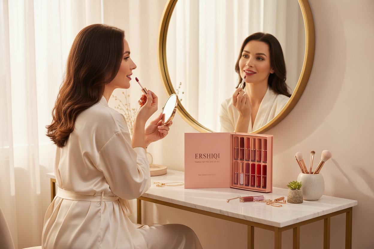 12 pcs Moisturizing Velvet Matte Lipstick Gift Box