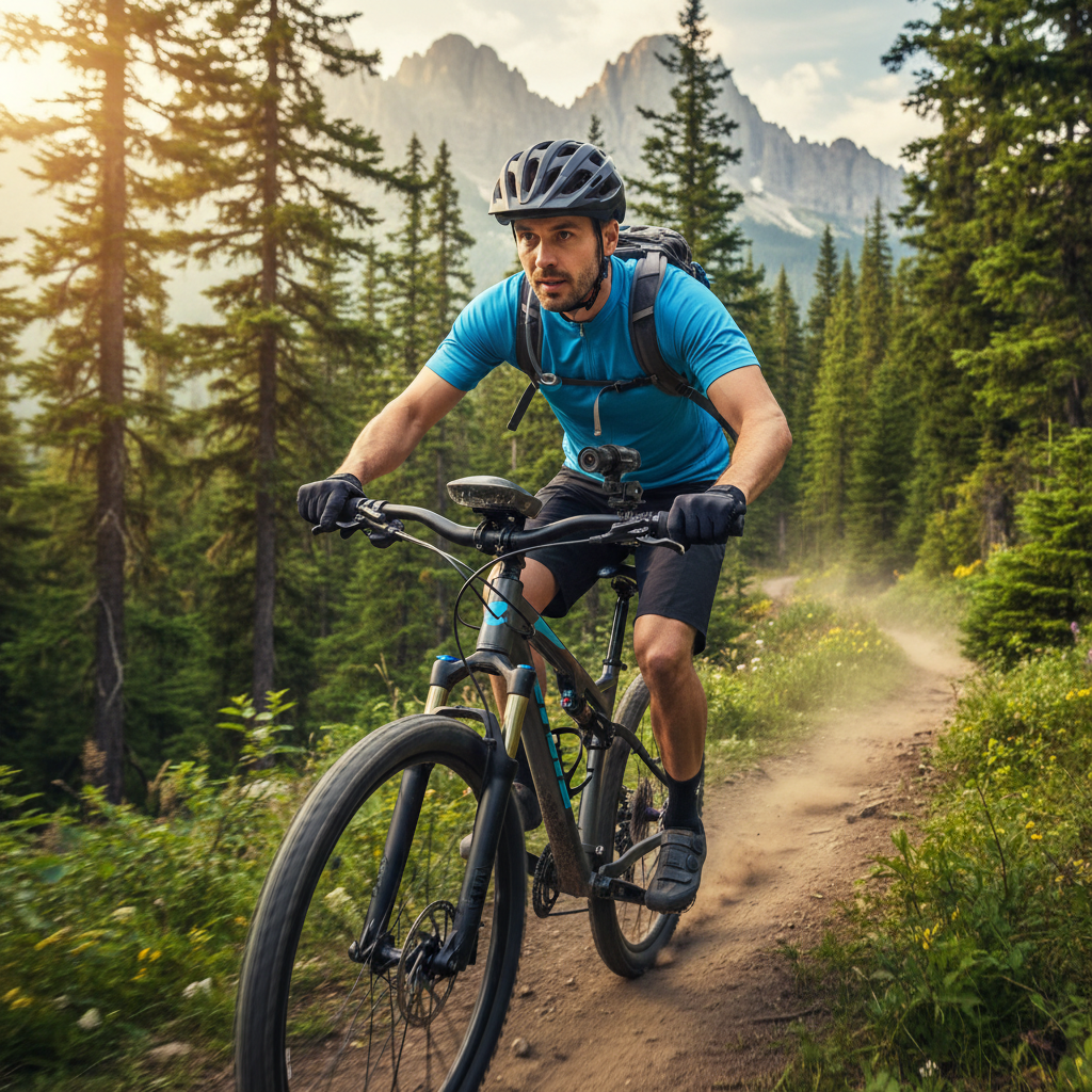 Kerékpáros felvevő eszköz teljesítmény nyomon követésére