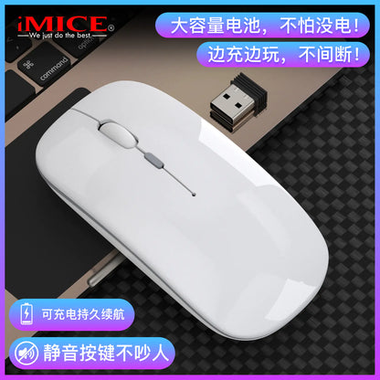 IMICE Wireless Silent Mouse with Dual Mode Charging