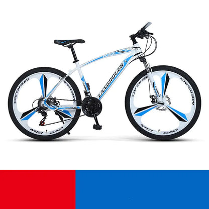 Lengéscsillapító terepkerékpár változó sebességgel