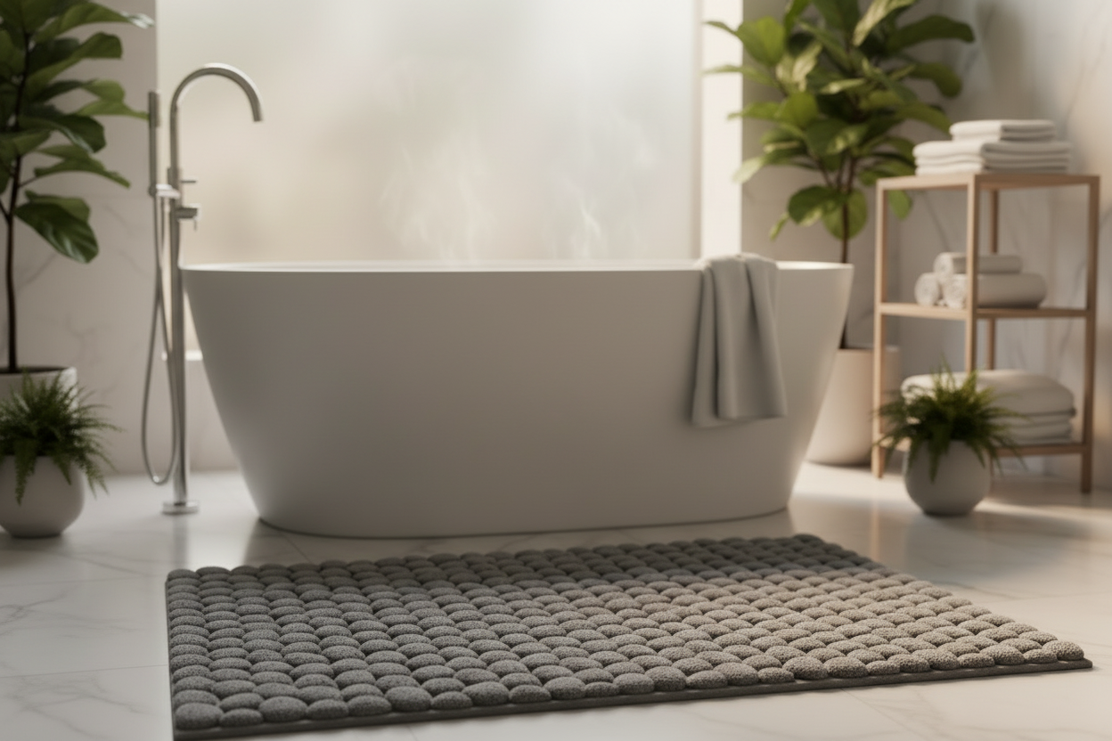 Non Slip Toilet Mat for Ultimate Bathroom Safety and Comfort