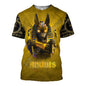 3D Printed Pharaoh Men's Short Sleeve T-Shirt