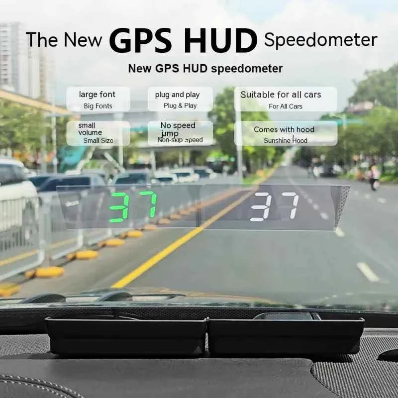 Car HUD GPS Velometer