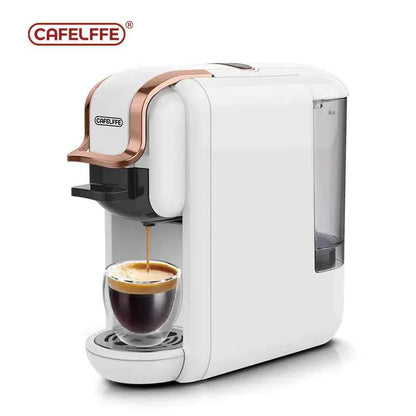 Compact Automatic Coffee Machine Compatible with Nespresso