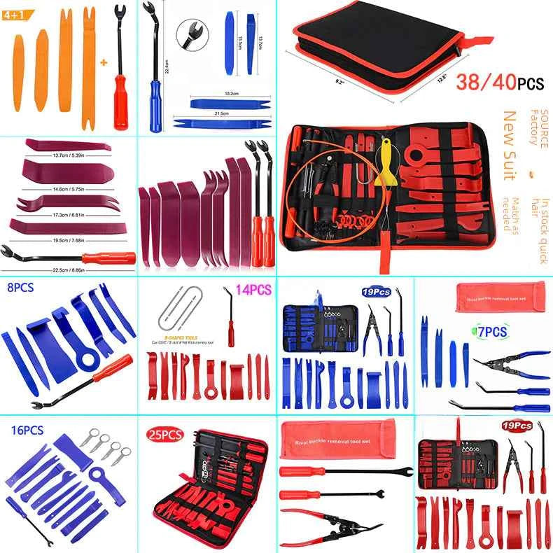 Car Interior Trim Removal Tool Kit (3/5/12/16/19/25 PCS)