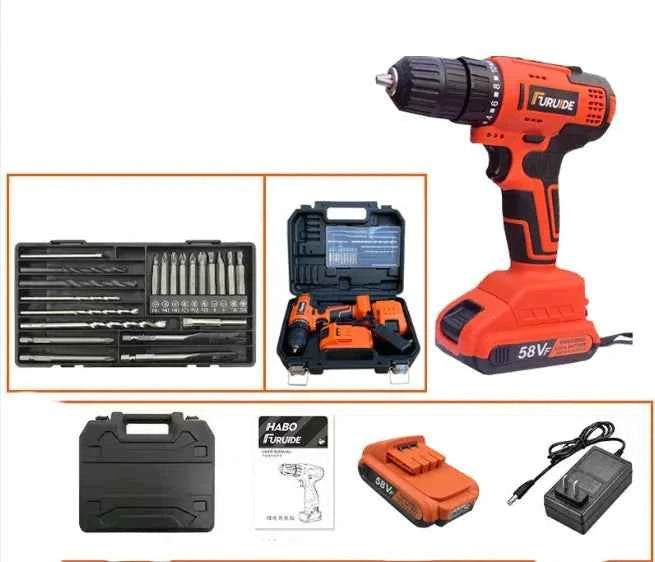 Multi-Function Impact Drill Set