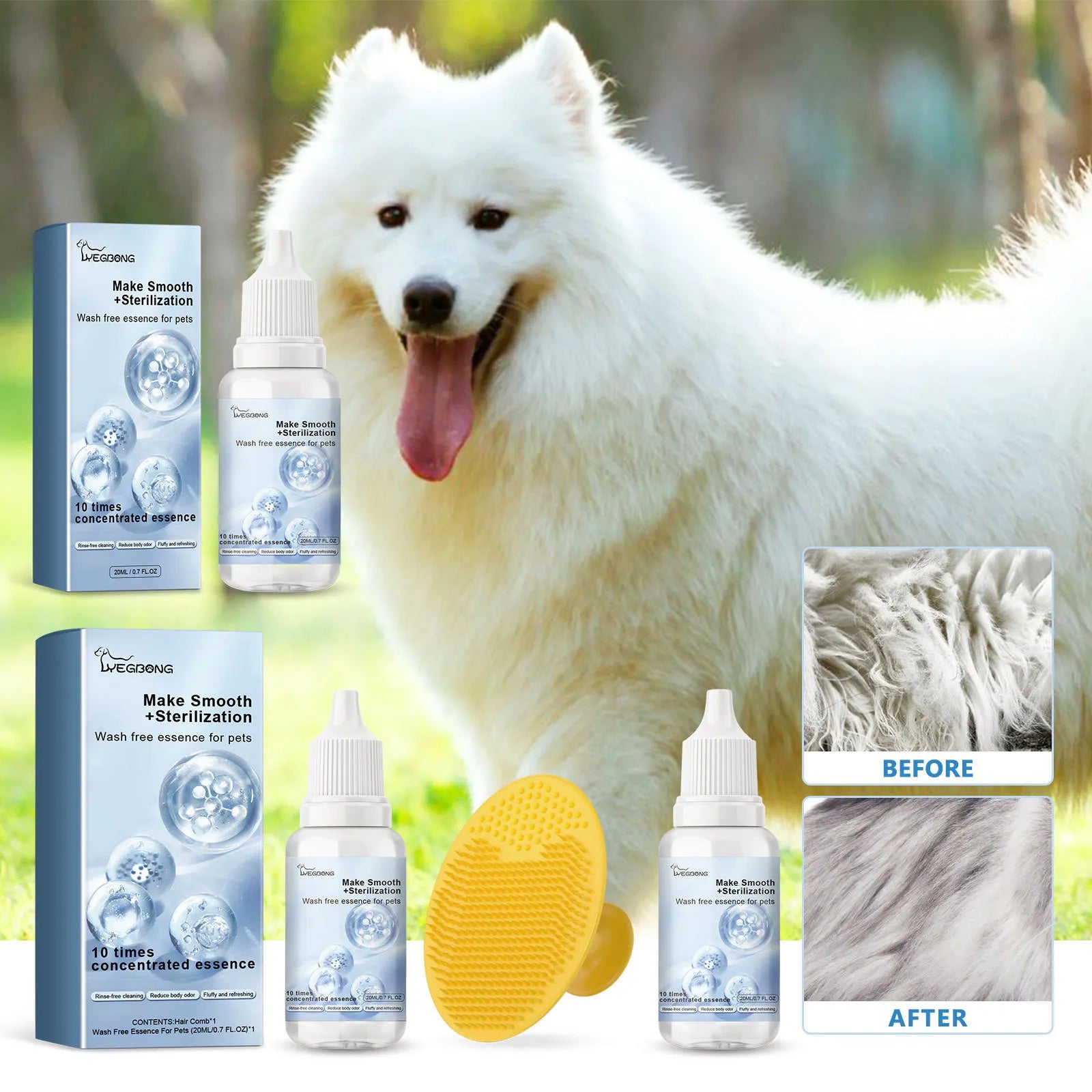 Self Cleaning Pet Brush