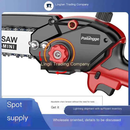 Cordless Lithium Battery Chainsaw for Home Use