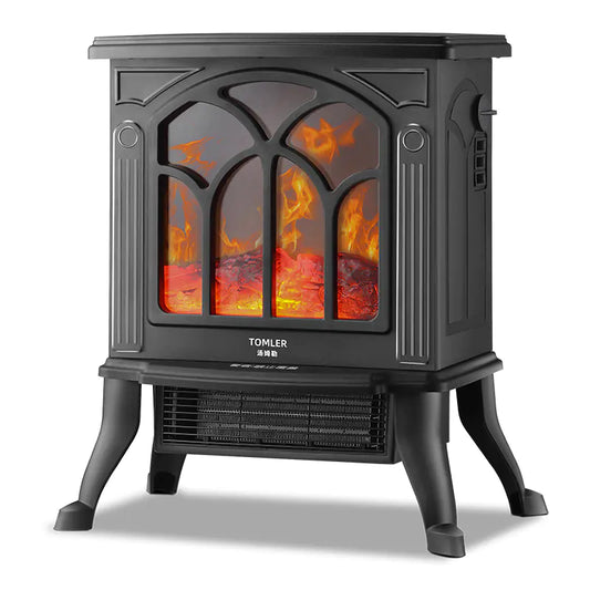 3D Realistic Flame Electric Fireplace Heater for Home