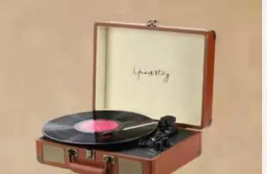 Portable Mini Smart Record Player with Bluetooth Speaker