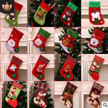 Christmas Decorations: Santa Stockings & Tree Ornaments