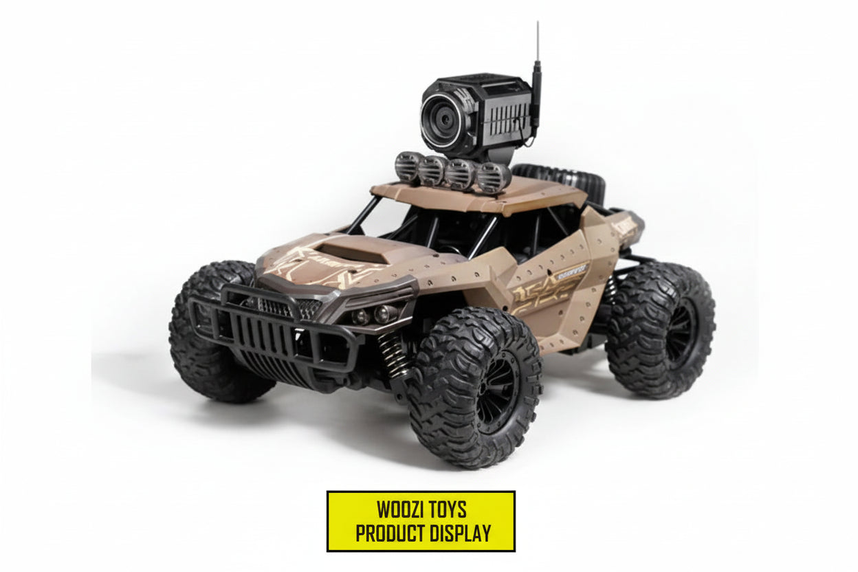 Control Car 1:16 RC Off-Road Truck with LED Lights