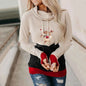 Christmas Hoodie Sweatshirt with Long Sleeves
