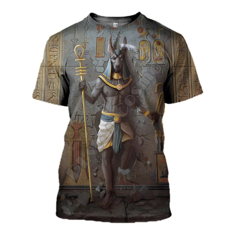 3D Printed Pharaoh Men's Short Sleeve T-Shirt