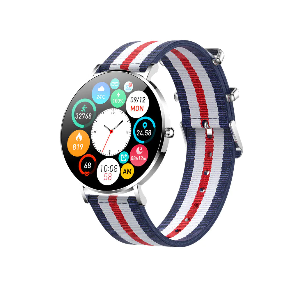 T8 Smartwatch with AMOLED Display for Women