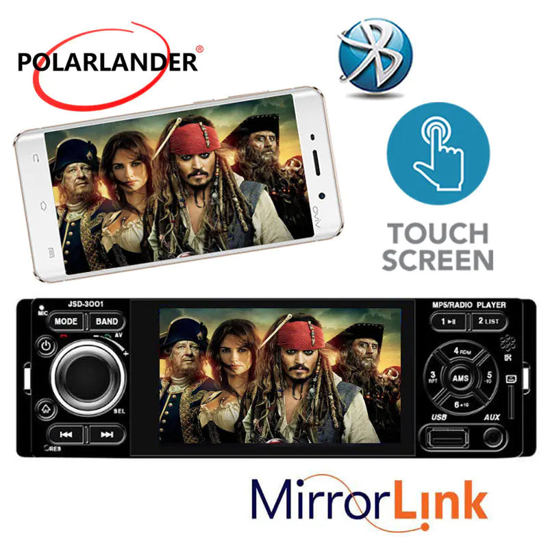 4.1 Inch Bluetooth Car Capacitive Touch Screen