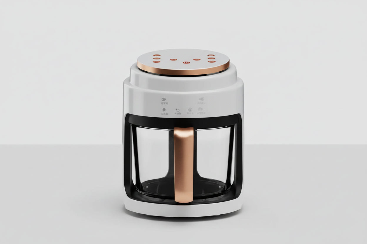3L Visual Oil-Free Air Fryer with LED Touchscreen