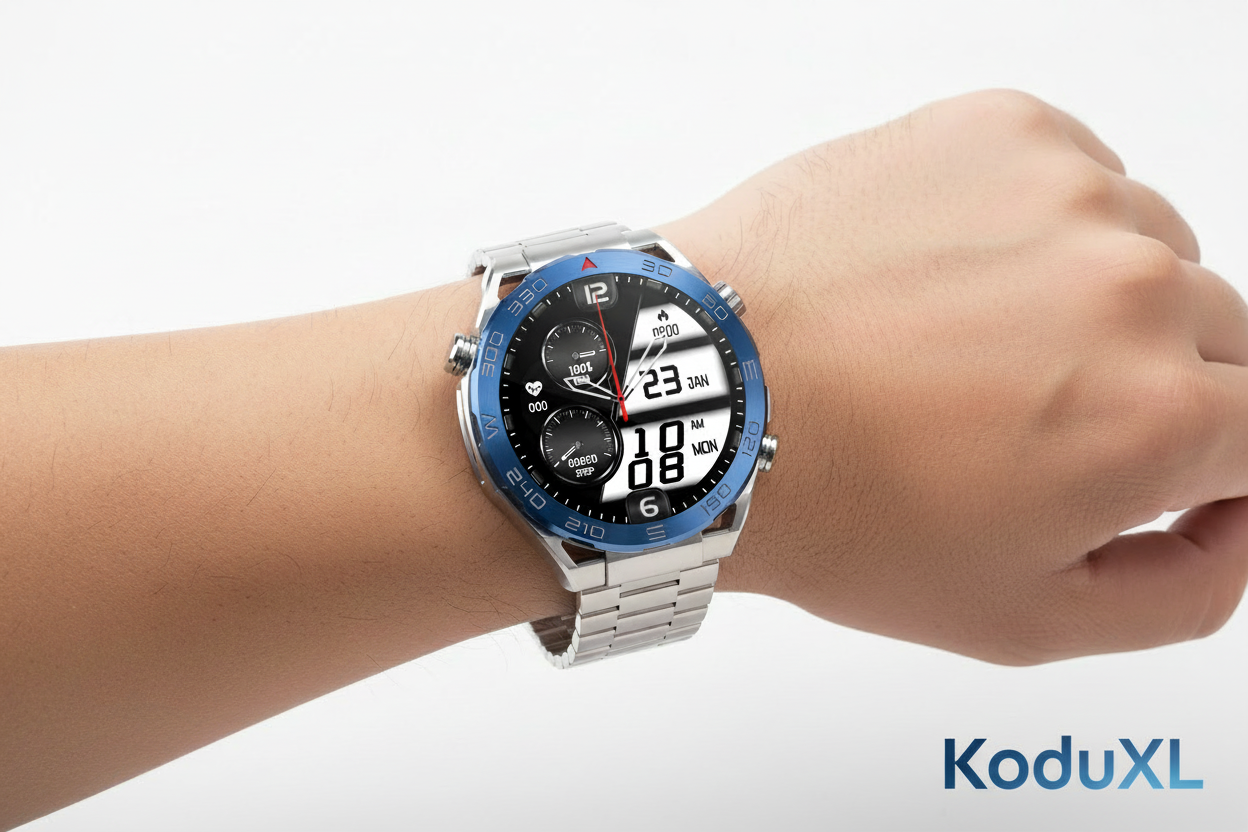 ZD5UM Bluetooth Smart Watch with AI Voice & Oxygen Monitor