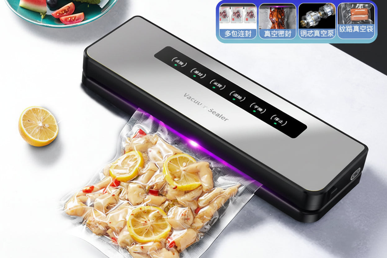 Compact Vacuum Sealer for Home and Commercial Use